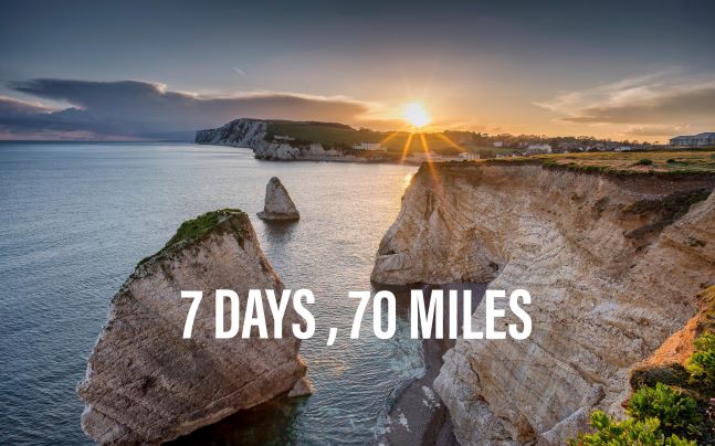 7 Days, 70 Miles, A walk around the Isle of Wight